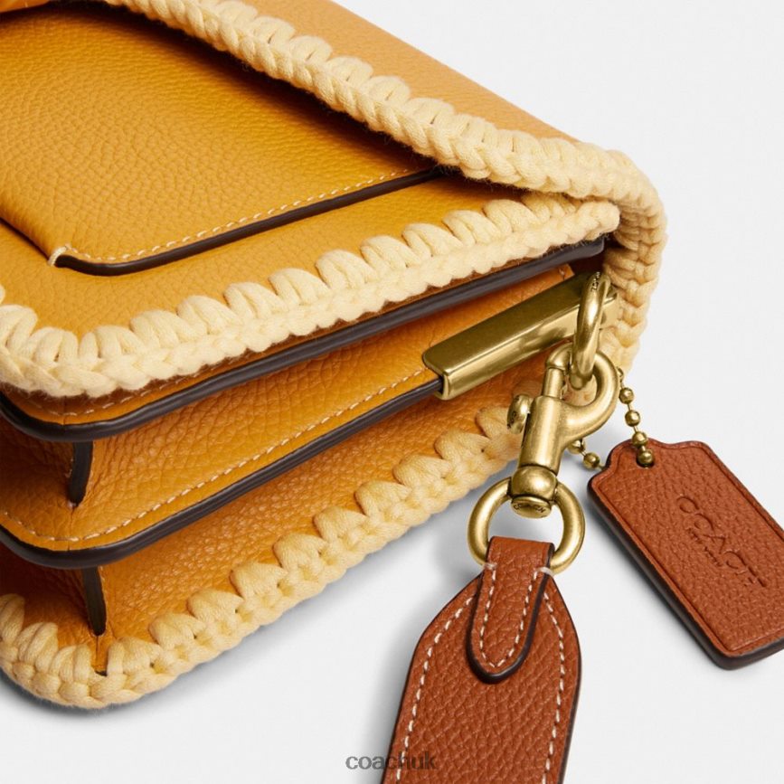 Coach Women TABBY SHOULDER BAG 26 WITH CROCHET B4/BUTTERCUP D0DL44155