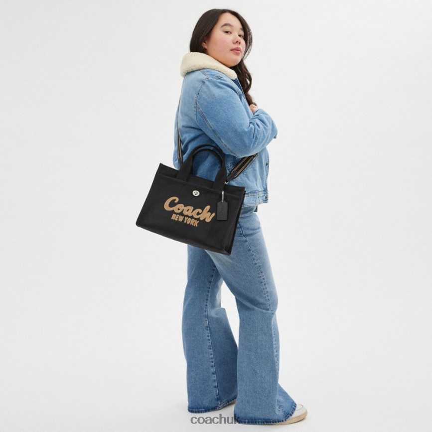 Coach Women CARGO TOTE LH/Black D0DL44289