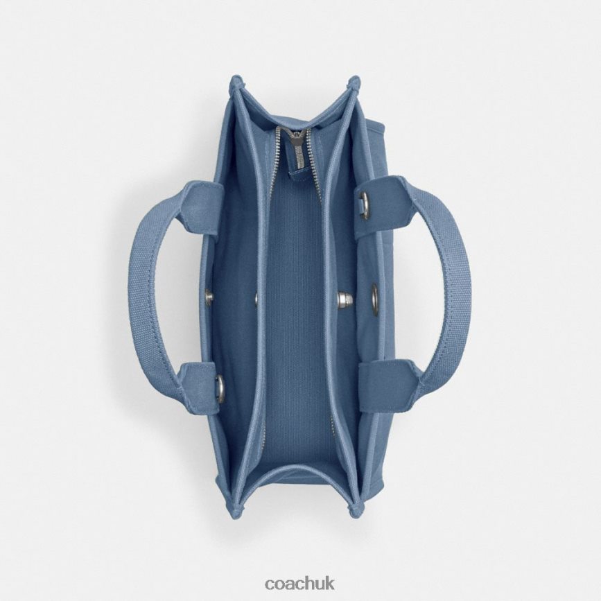 Coach Women CARGO TOTE LH/Slate Blue D0DL44291