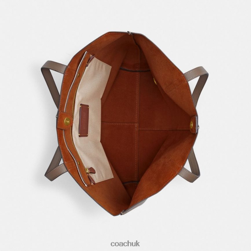 Coach Women NOMAD TOTE B4/DARK STONE D0DL44300