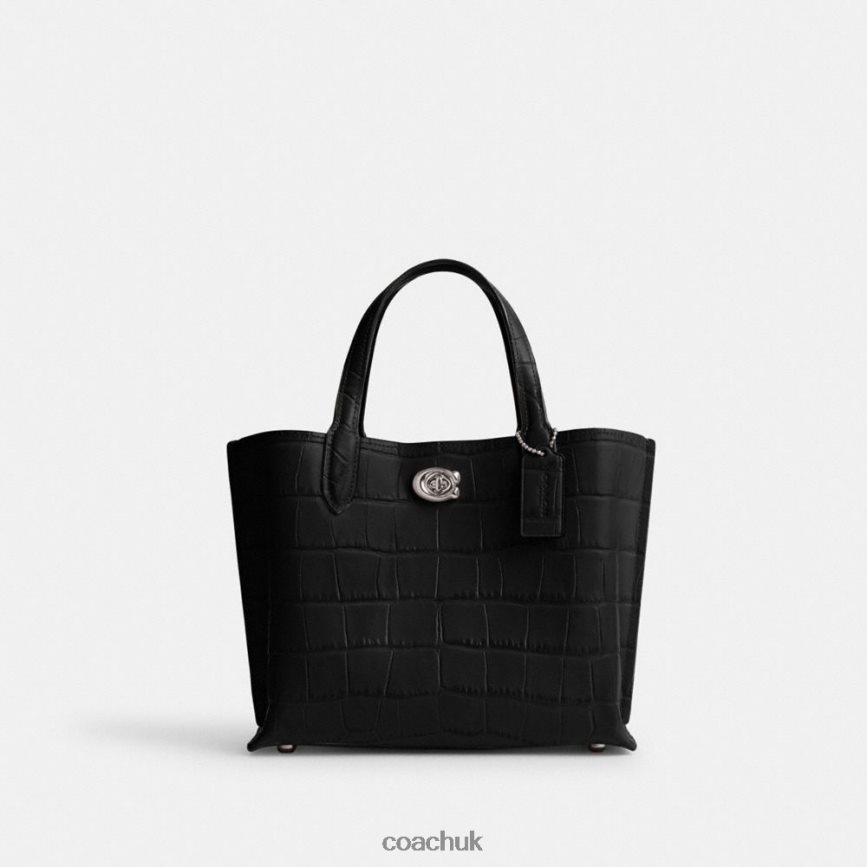 Coach Women WILLOW TOTE 24 LH/Black Multi D0DL44287