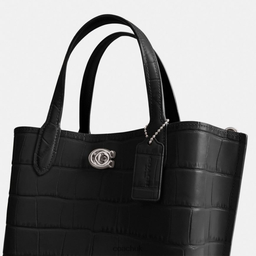 Coach Women WILLOW TOTE 24 LH/Black Multi D0DL44287