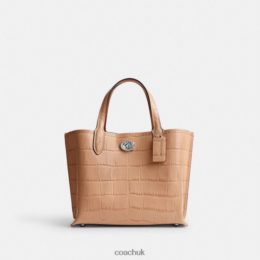 Coach Women WILLOW TOTE 24 LH/Buff Multi D0DL44288