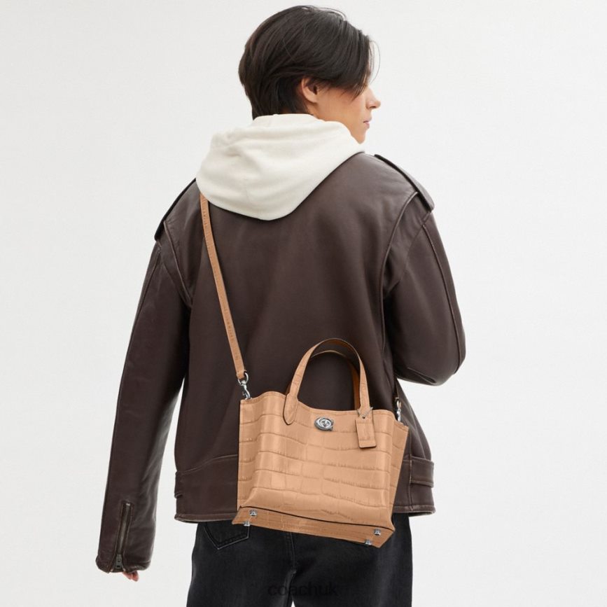 Coach Women WILLOW TOTE 24 LH/Buff Multi D0DL44288