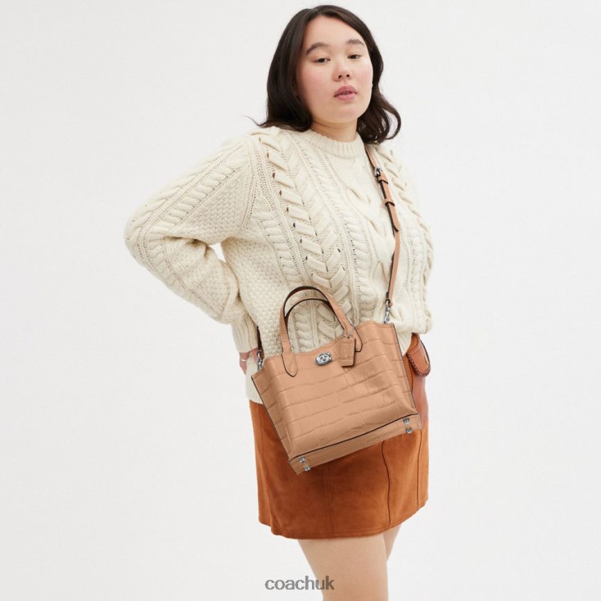 Coach Women WILLOW TOTE 24 LH/Buff Multi D0DL44288