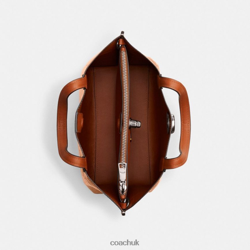 Coach Women WILLOW TOTE 24 LH/Buff Multi D0DL44288