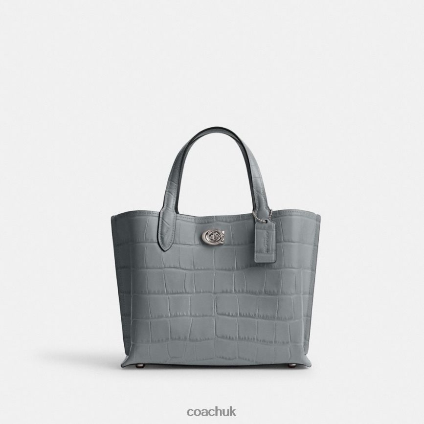 Coach Women WILLOW TOTE 24 LH/Grey Blue Multi D0DL44290