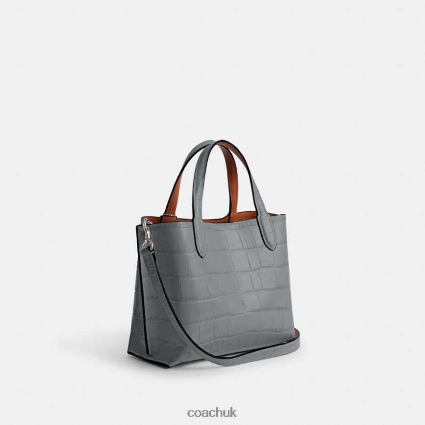 Coach Women WILLOW TOTE 24 LH/Grey Blue Multi D0DL44290
