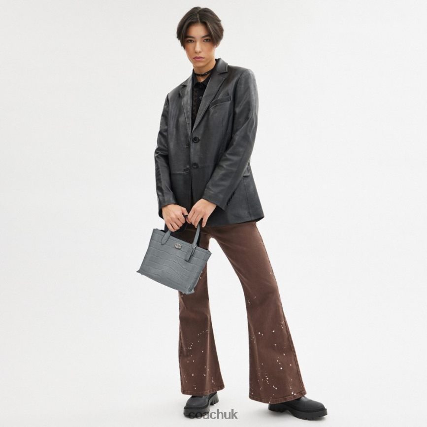 Coach Women WILLOW TOTE 24 LH/Grey Blue Multi D0DL44290