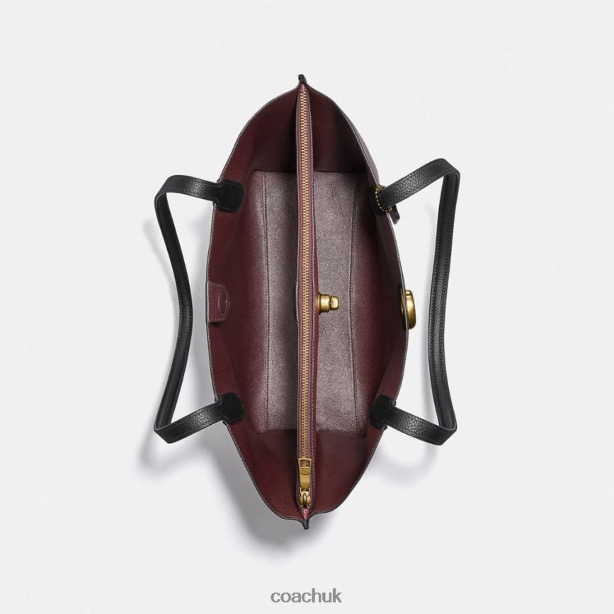 Coach Women WILLOW TOTE B4/BLACK D0DL44303