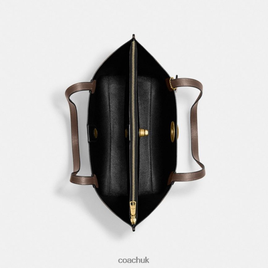 Coach Women WILLOW TOTE B4/DARK STONE D0DL44304