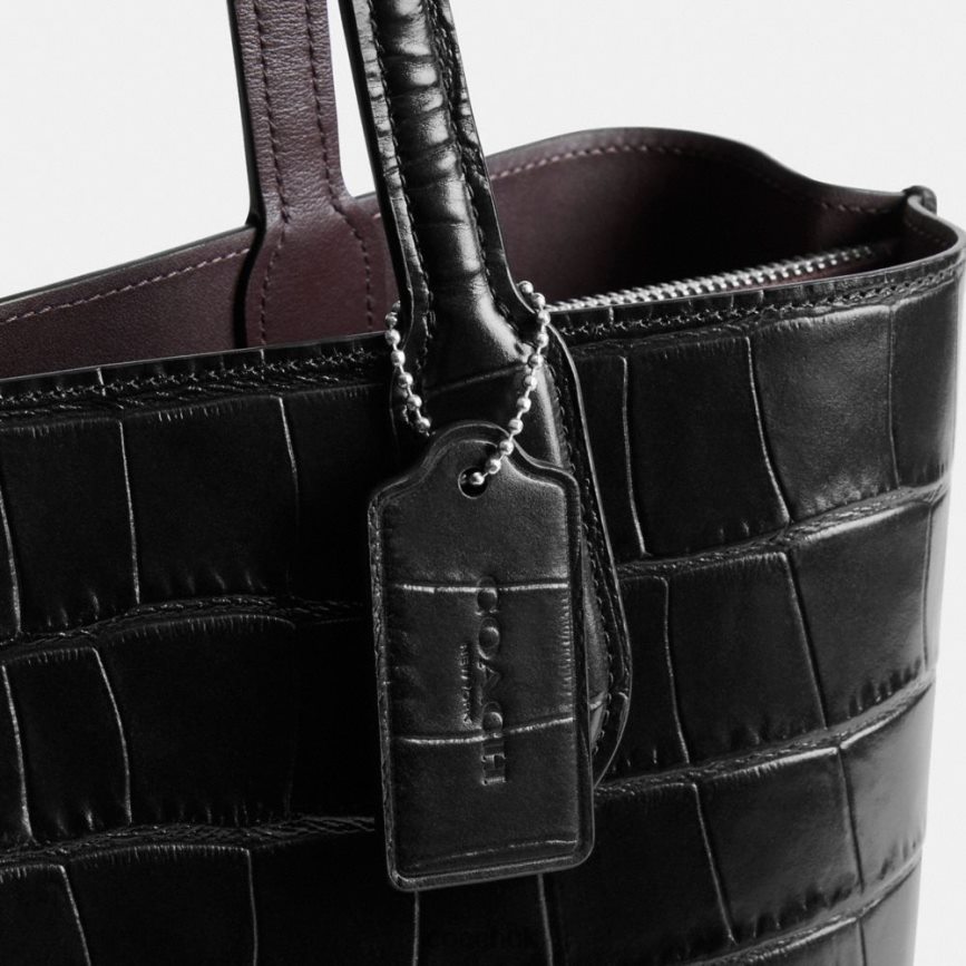 Coach Women WILLOW TOTE LH/Black Multi D0DL44284