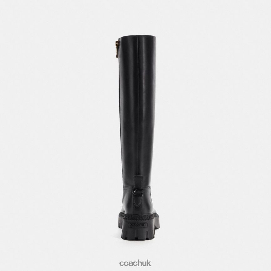 Coach Women JULIETTA BOOT Black D0DL44413