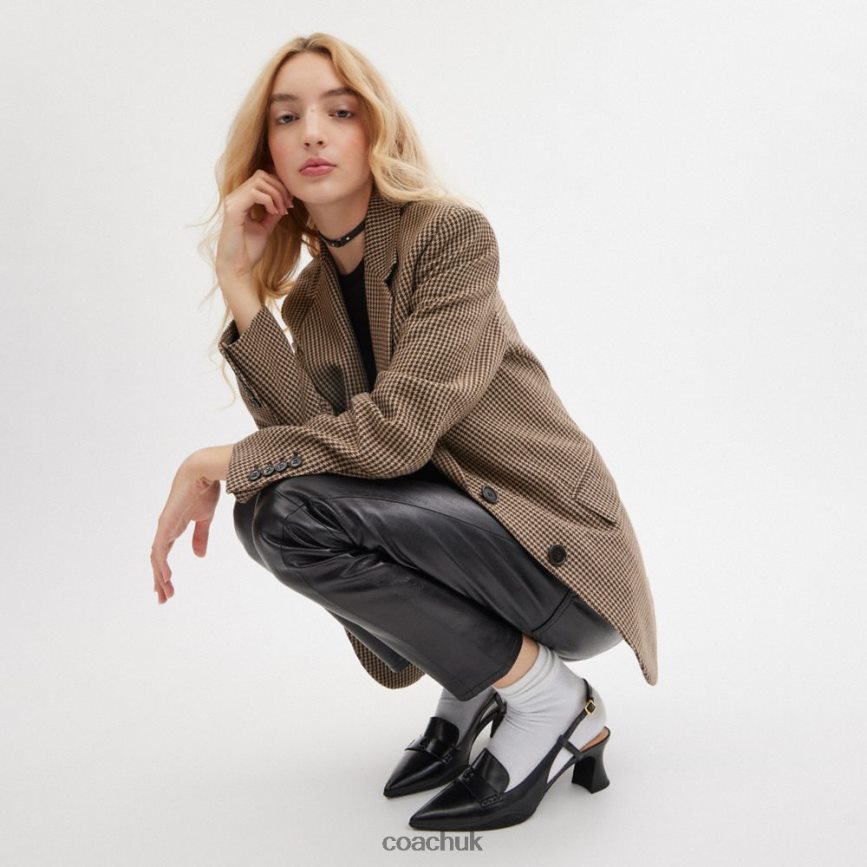 Coach Women NIKOLA HYBRID SLINGBACK Black D0DL44417