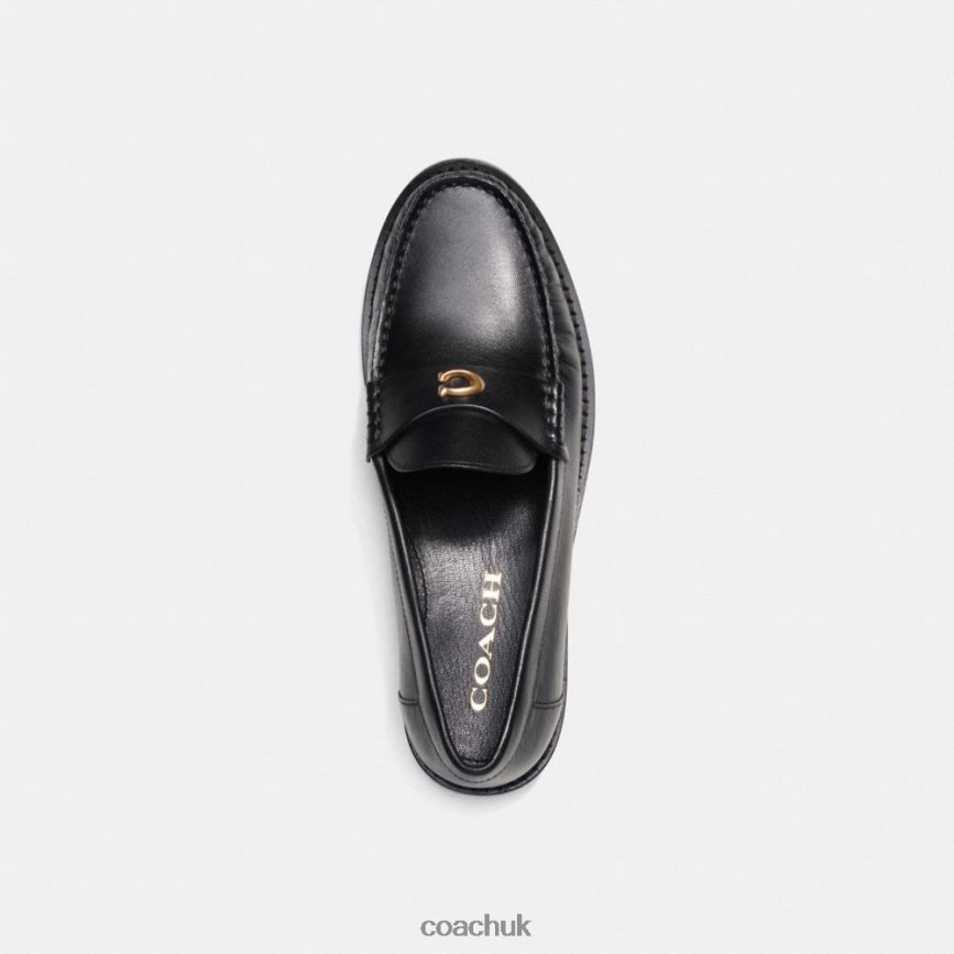 Coach Women JOLENE LOAFER Black D0DL44396