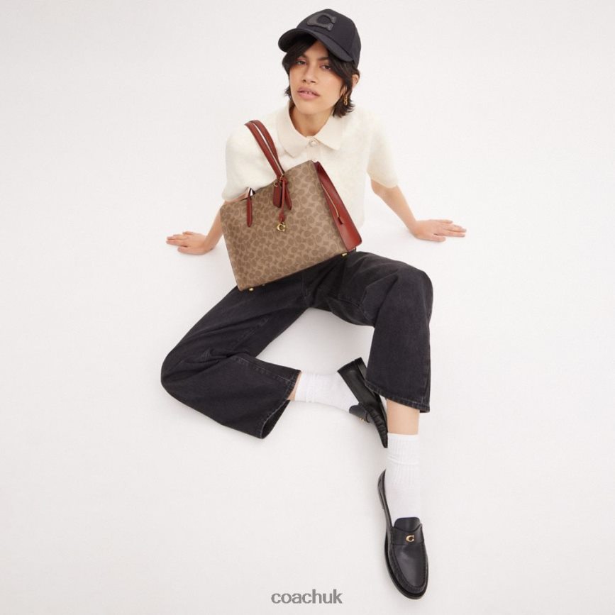 Coach Women JOLENE LOAFER Black D0DL44396