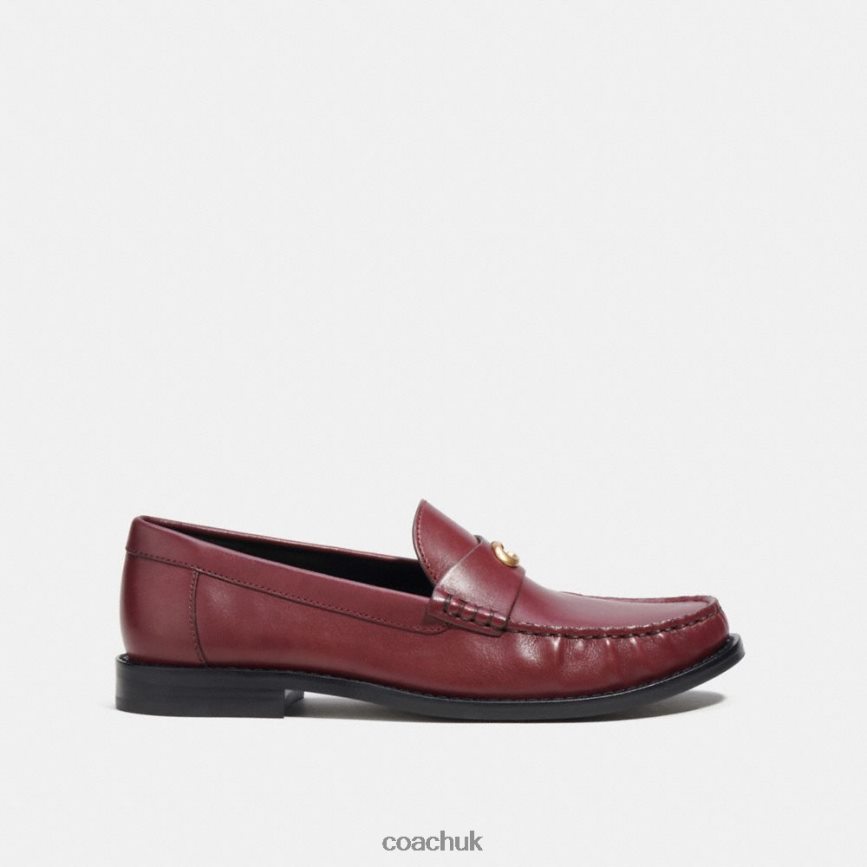Coach Women JOLENE LOAFER Wine D0DL44395