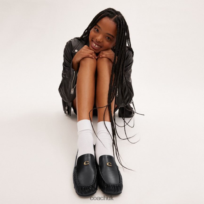 Coach Women RONNIE LOAFER Black D0DL44390