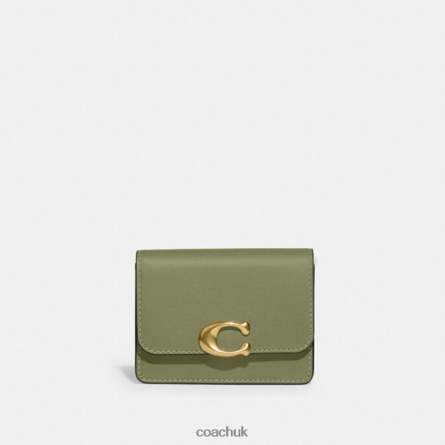 Coach Women BANDIT CARD CASE B4/MOSS D0DL44368