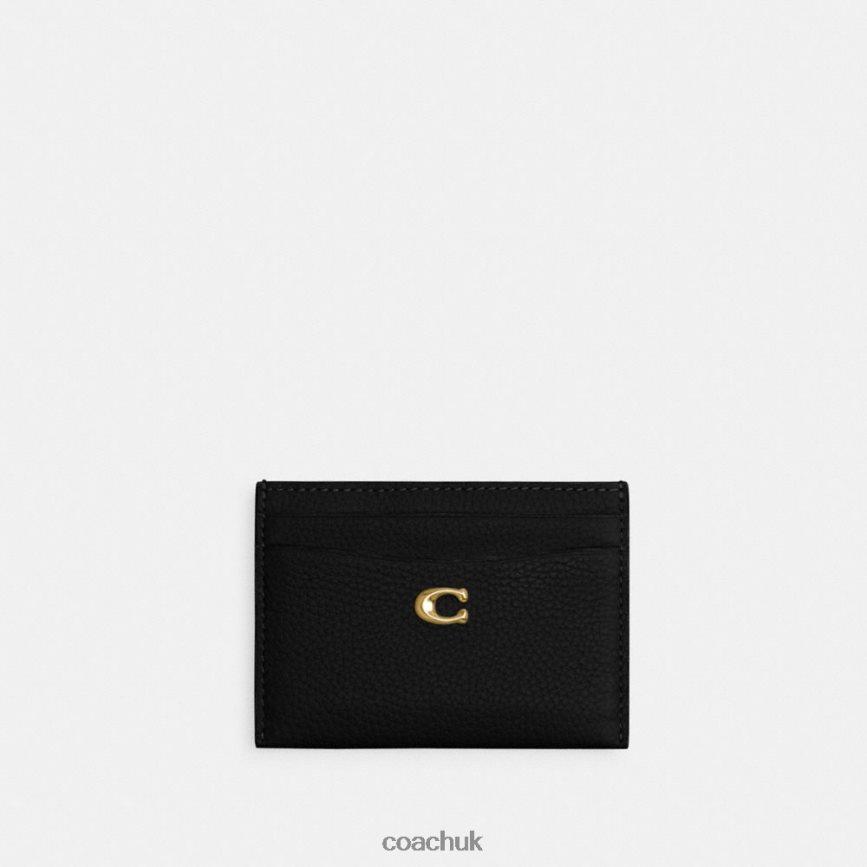 Coach Women ESSENTIAL CARD CASE B4/BLACK D0DL44379
