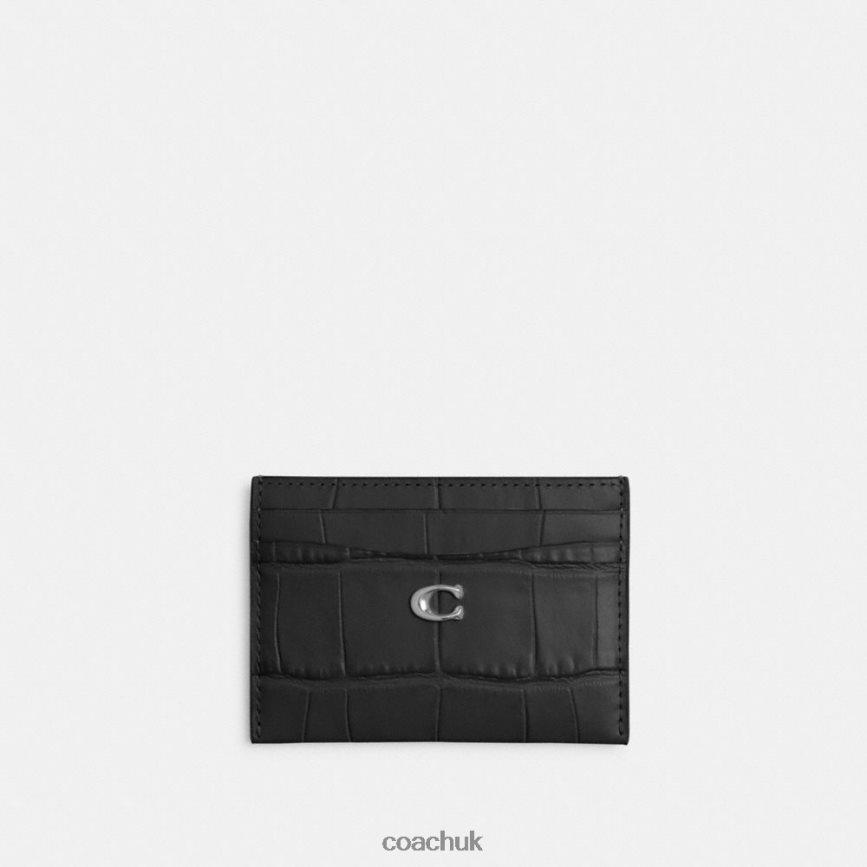 Coach Women ESSENTIAL CARD CASE LH/Black D0DL44371