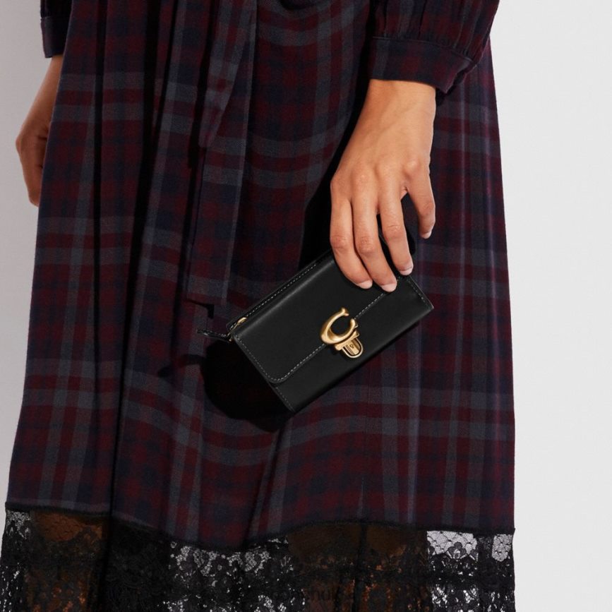 Coach Women STUDIO MEDIUM WALLET B4/BLACK D0DL44341