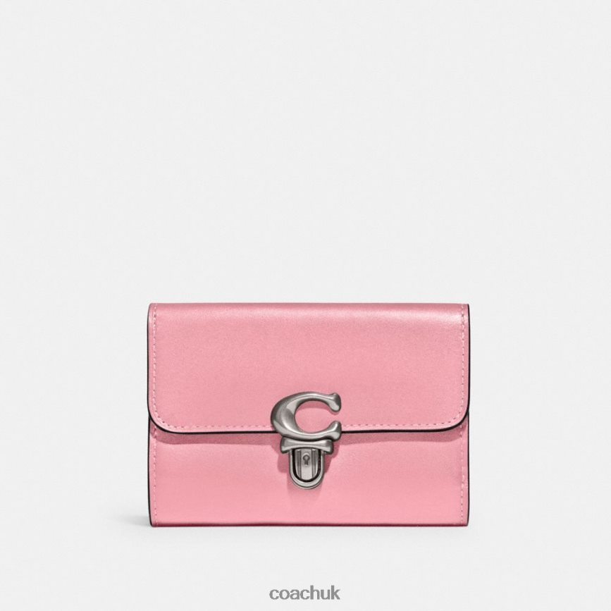 Coach Women STUDIO MEDIUM WALLET LH/Flower Pink D0DL44334
