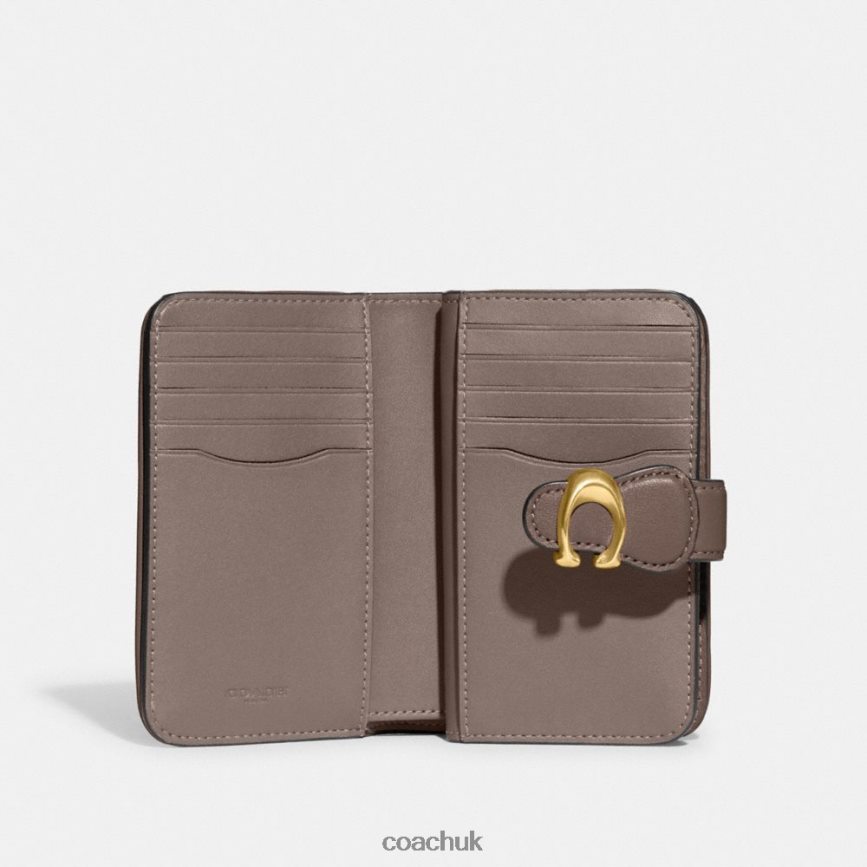 Coach Women TABBY MEDIUM WALLET B4/DARK STONE D0DL44338