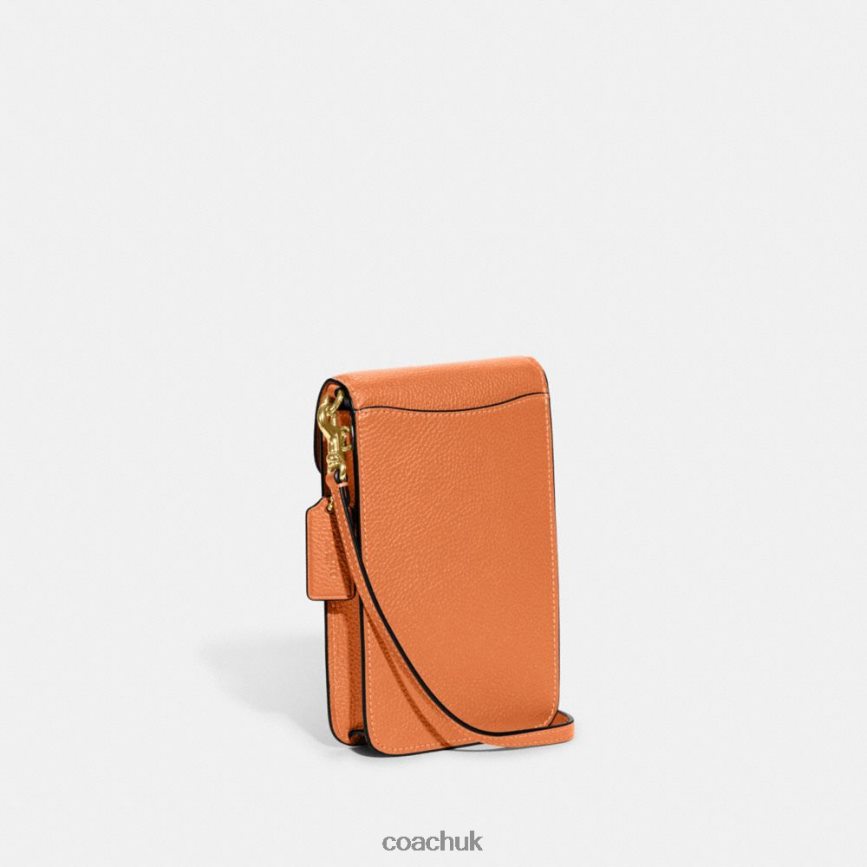 Coach Women PHONE CROSSBODY B4/Faded Orange D0DL44387