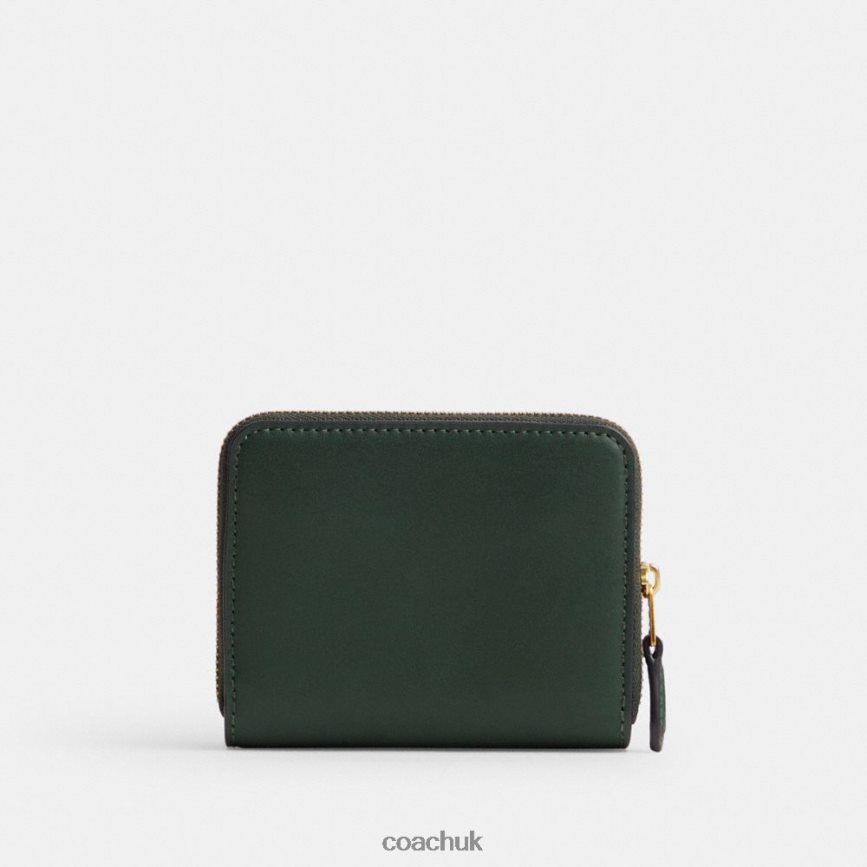 Coach Women BILLFOLD WALLET B4/Amazon Green D0DL44358
