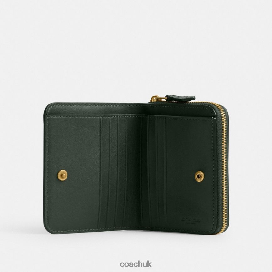 Coach Women BILLFOLD WALLET B4/Amazon Green D0DL44358