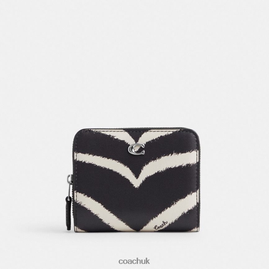 Coach Women BILLFOLD WALLET WITH ZEBRA PRINT LH/Zebra D0DL44355