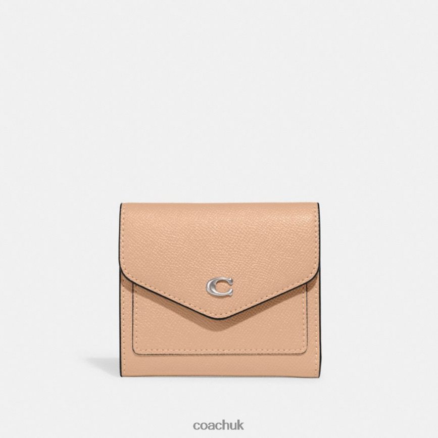 Coach Women WYN SMALL WALLET LH/Buff D0DL44345