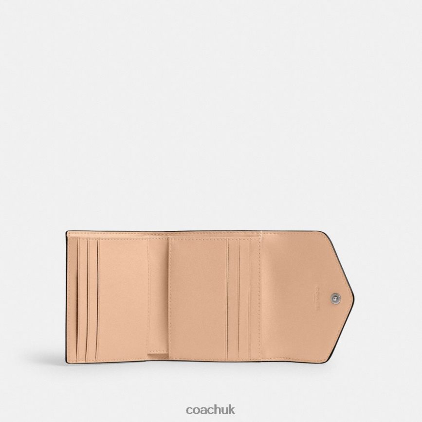 Coach Women WYN SMALL WALLET LH/Buff D0DL44345