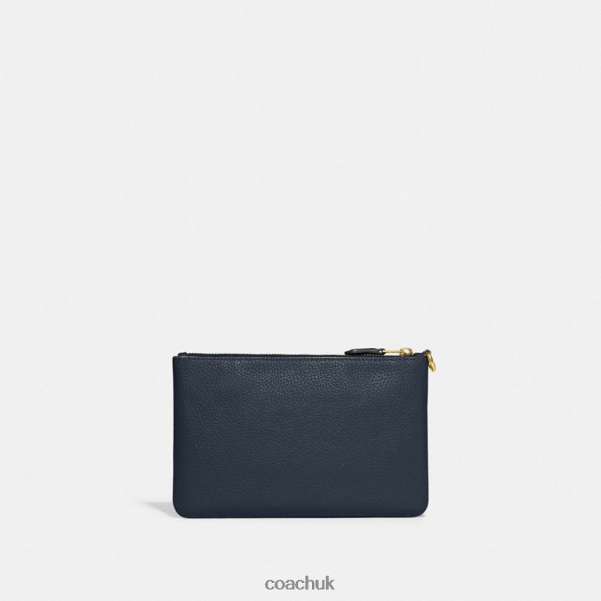 Coach Women SMALL WRISTLET B4/DENIM D0DL44361